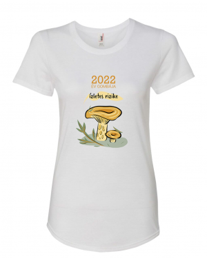 2022 év gombája - rizike (női póló)