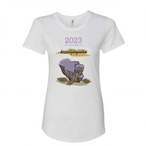 2023 év gombája - disznófülgomba (női póló)